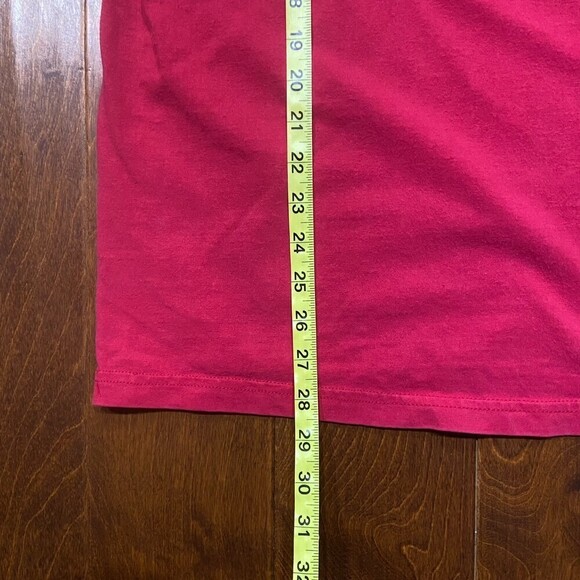 Guess Jeans USA 90s Flag Logo Vintage Cotton Red T-Shirt Men's Size XL - Picture 6 of 7